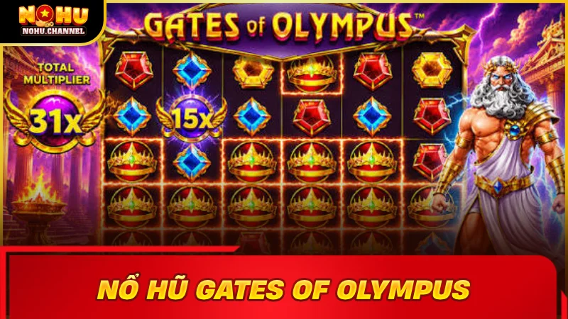 Gates of Olympus - Tựa game nổ hũ kinh điển từ nhà phát hành Pragmatic Play